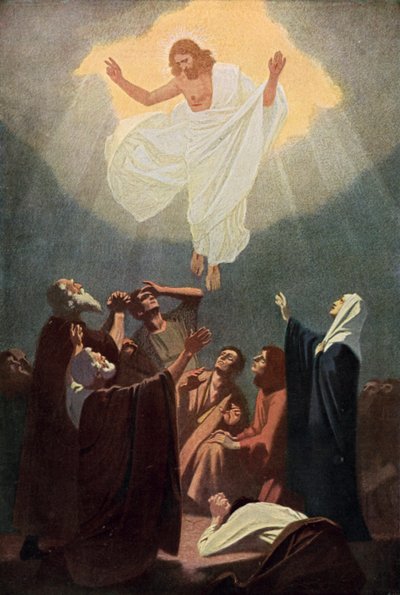 The Ascension of Christ by Unbekannt Unbekannt